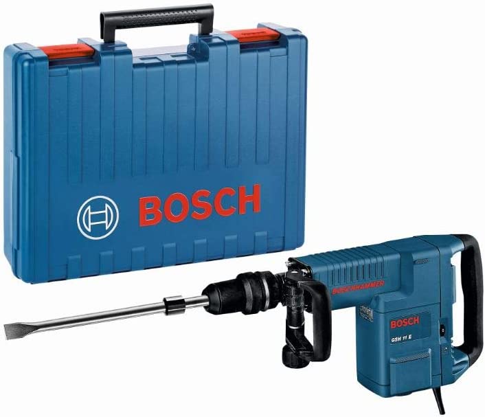 vignette du produit: Bosch Professional Marteau Piqueur Filaire GSH 11 E (1 500W, 10,560kg)